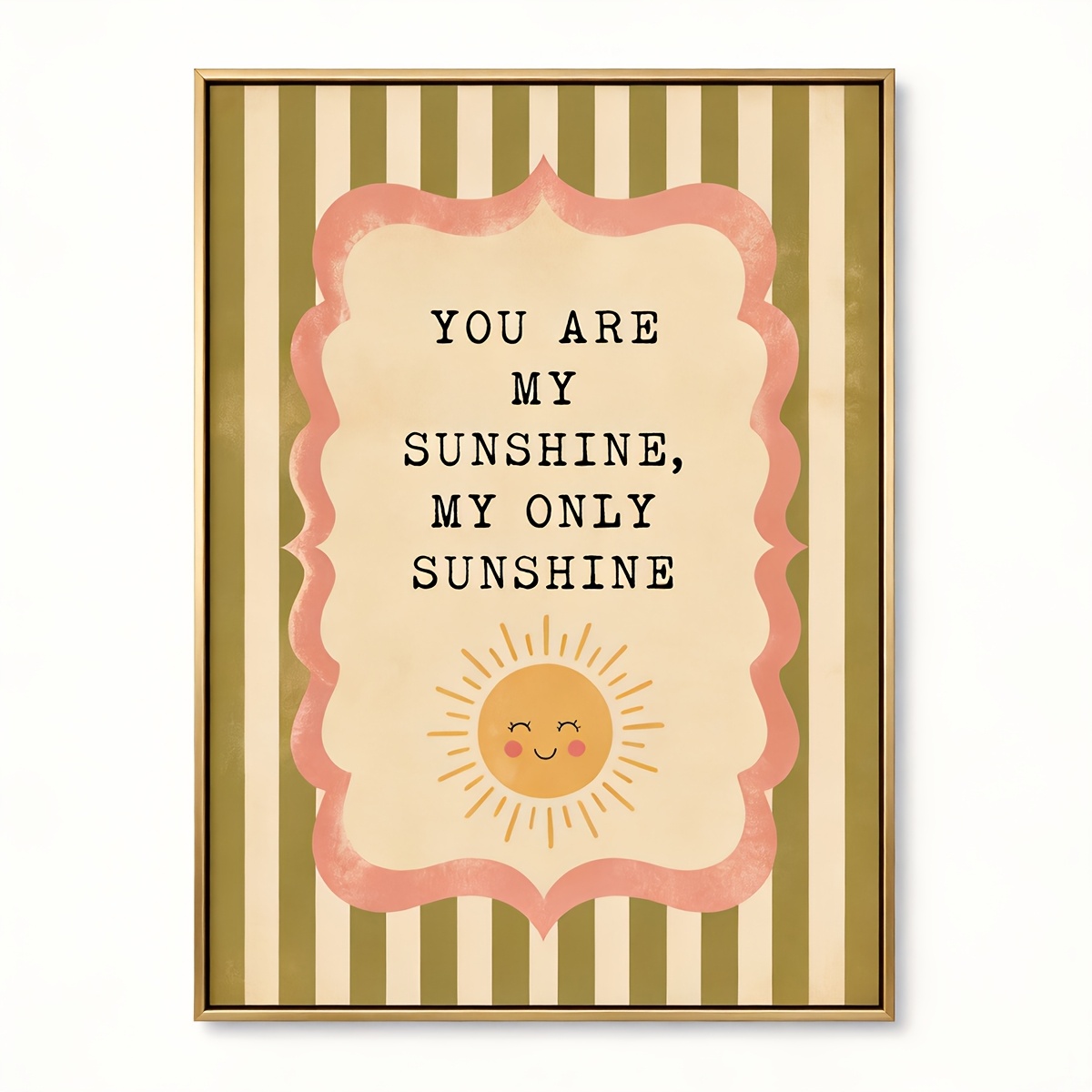 Baby Nursery Quotes Wall Art - 2D Flat, 1pc 