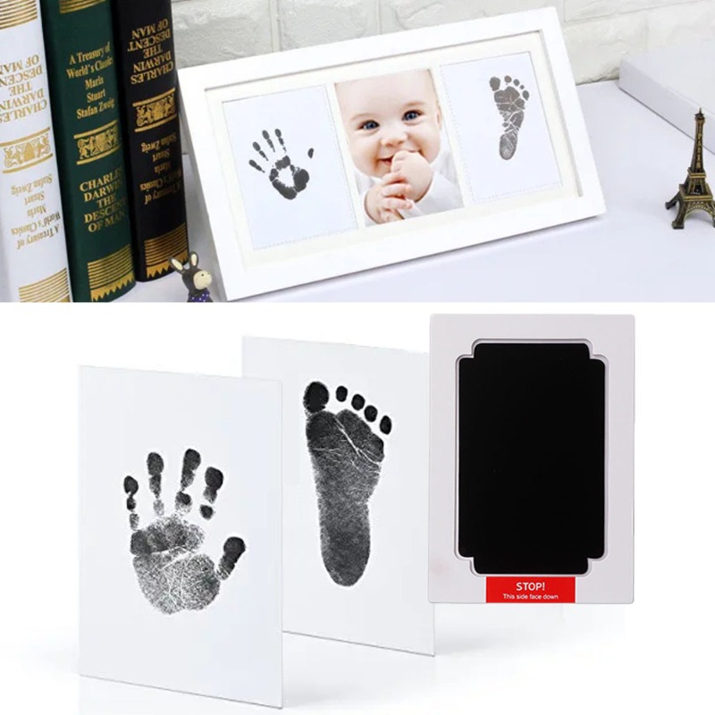 1pcs DIY Hand and Footprint Ki - Footprint Ink Kit ulasan dan harga