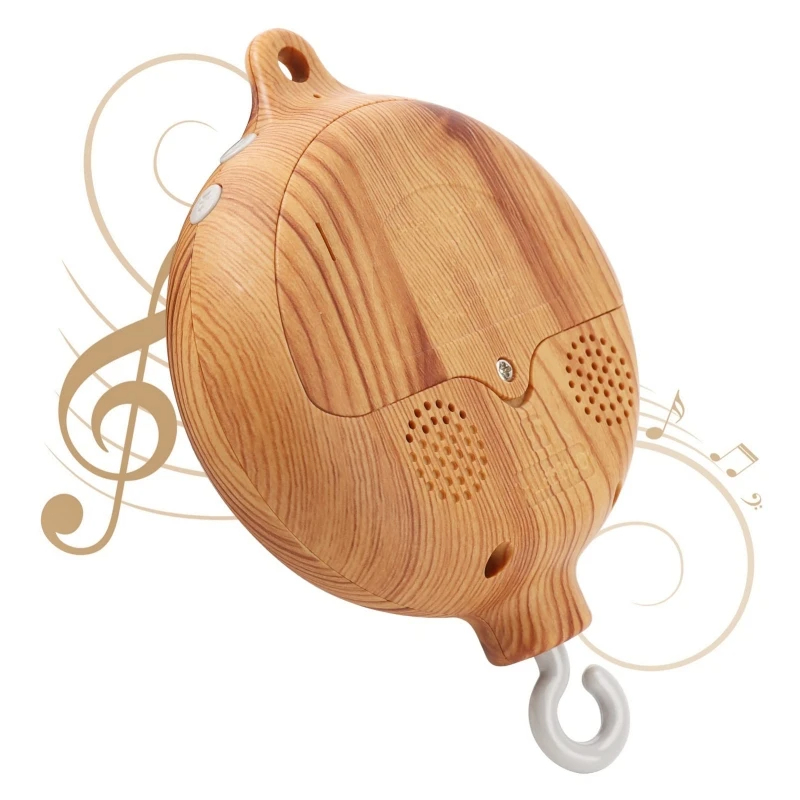 Crib Bell Rotary Music Box wit - Baby Nursery Music ulasan dan harga
