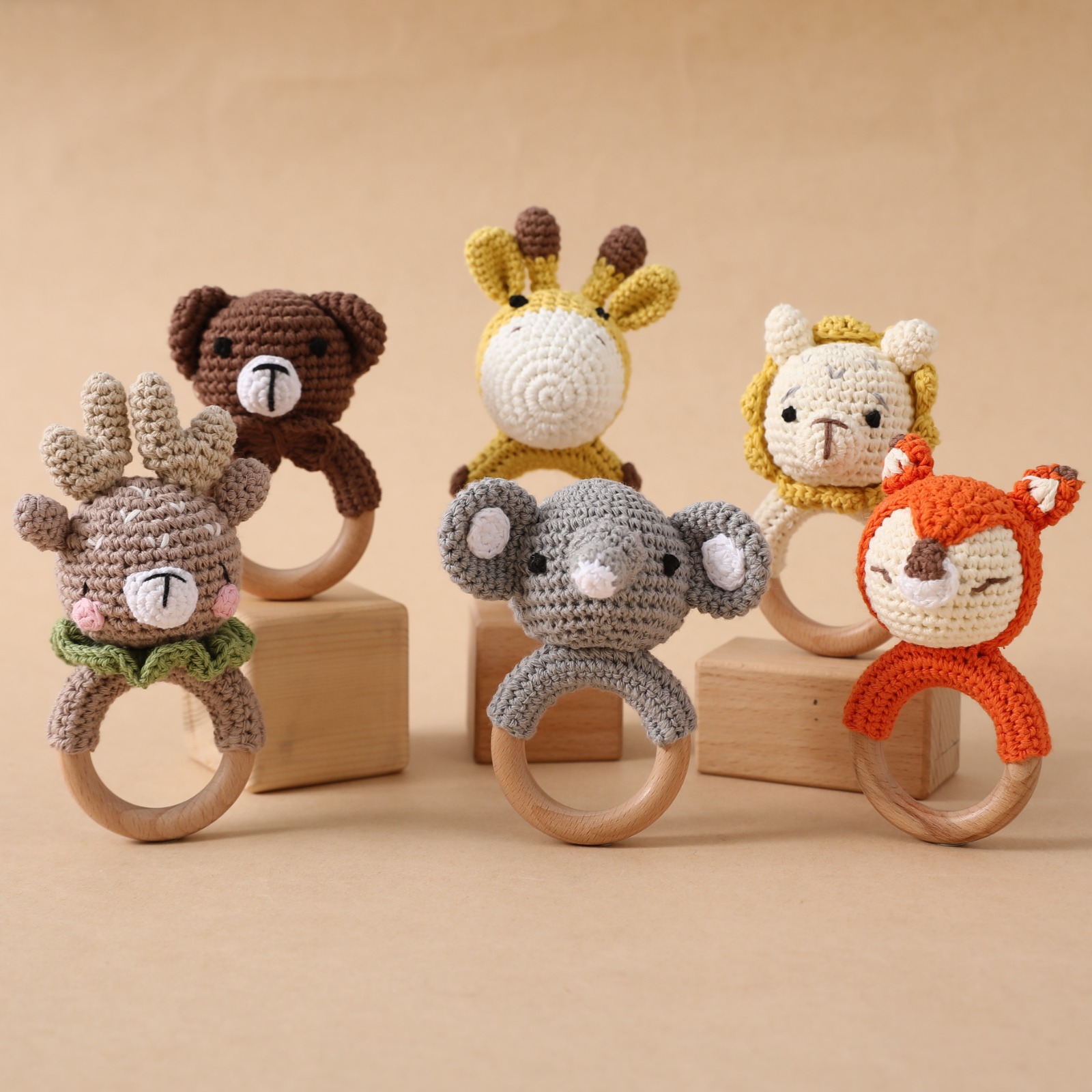 Wooden Baby Crib Mobile Rattle - Baby Nursery Music ulasan dan harga