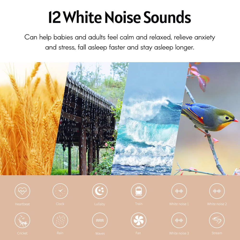 Baby White Noise Machine Night - Baby Sound Machine White ulasan dan harga
