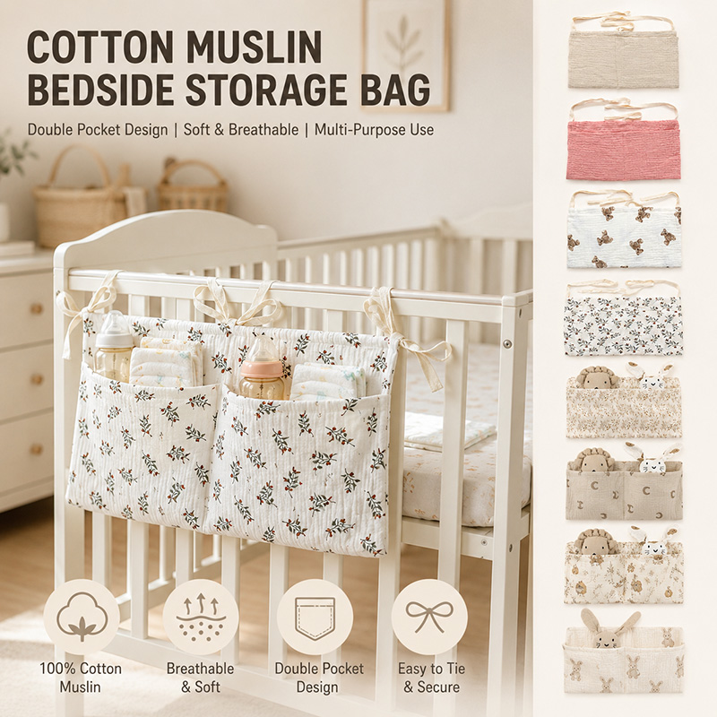 Muslin Baby Crib Organizer Cot - Baby Nursery Organization Ideas ulasan dan harga