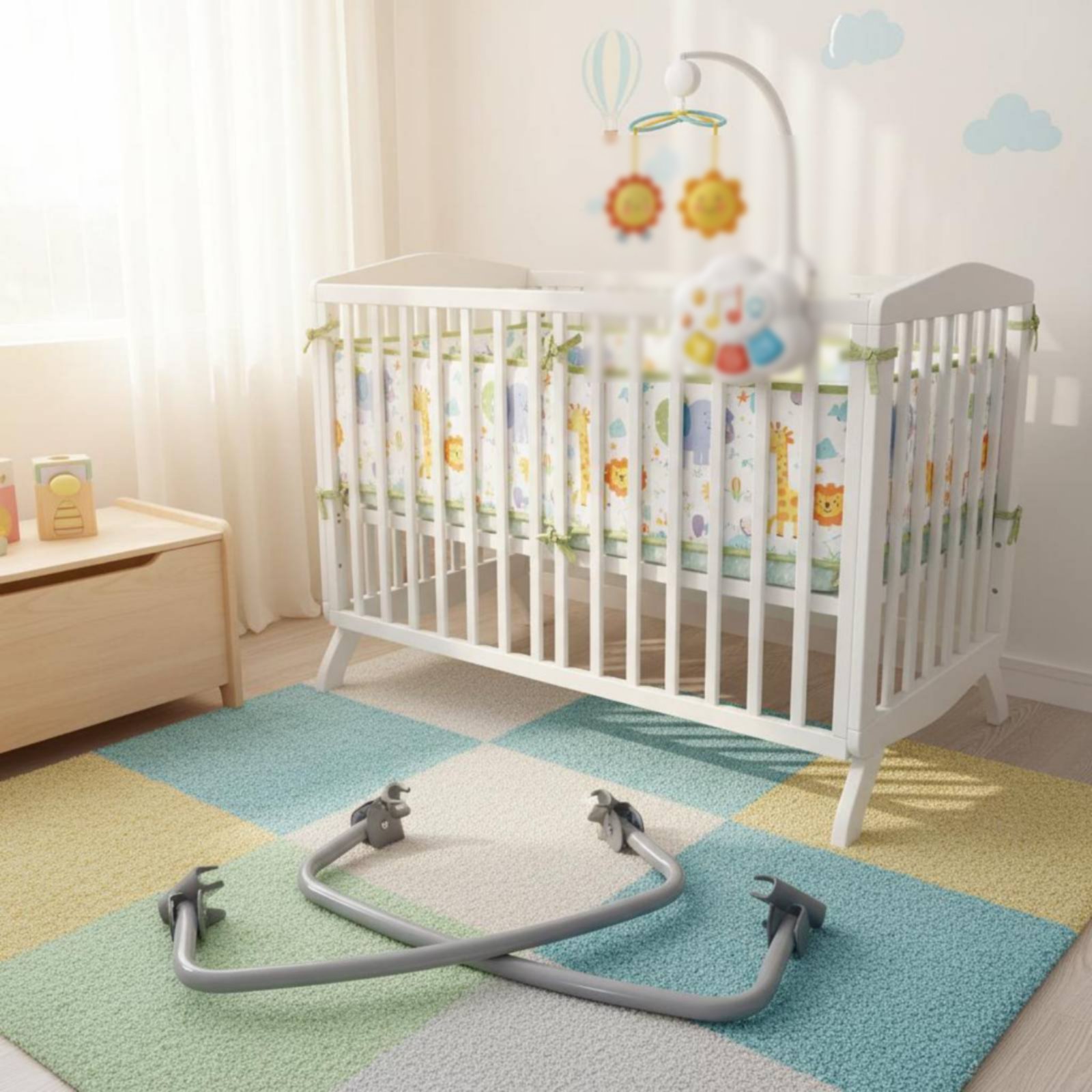 Music Mobile Multi-Use Crib Ca - Baby Nursery Music ulasan dan harga
