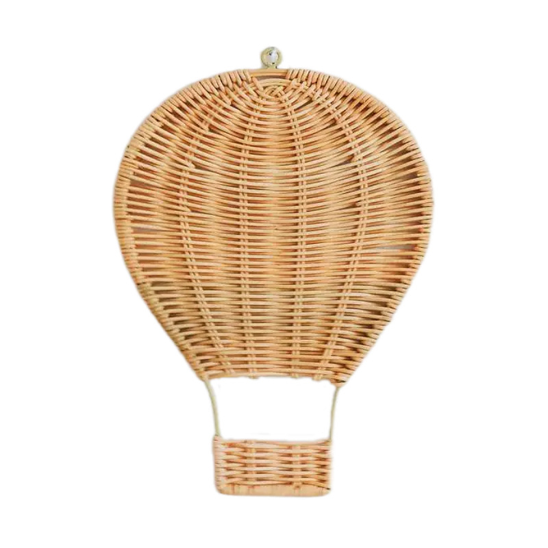 Handmade Rattan Woven Hot Air  - Baby Nursery Hot Air Balloon ulasan dan harga