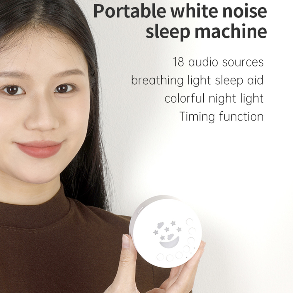 Baby Sleep Machine Desktop Whi - Baby Sound Machine White ulasan dan harga