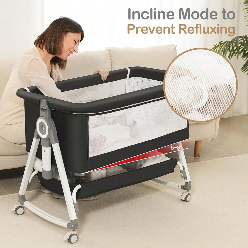 Bassinet, Bedside Bassinet For - Bassinet Bedside Sleeper ulasan dan harga