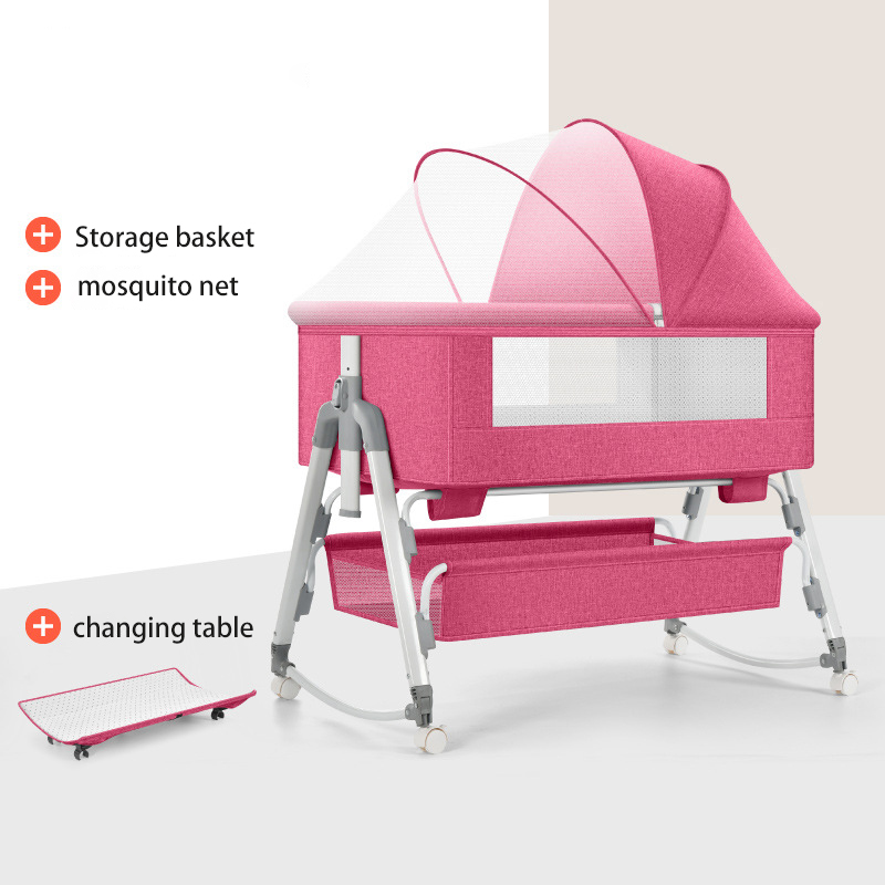 Multifunctional Newborn Baby B - Bassinet Bedside Sleeper ulasan dan harga