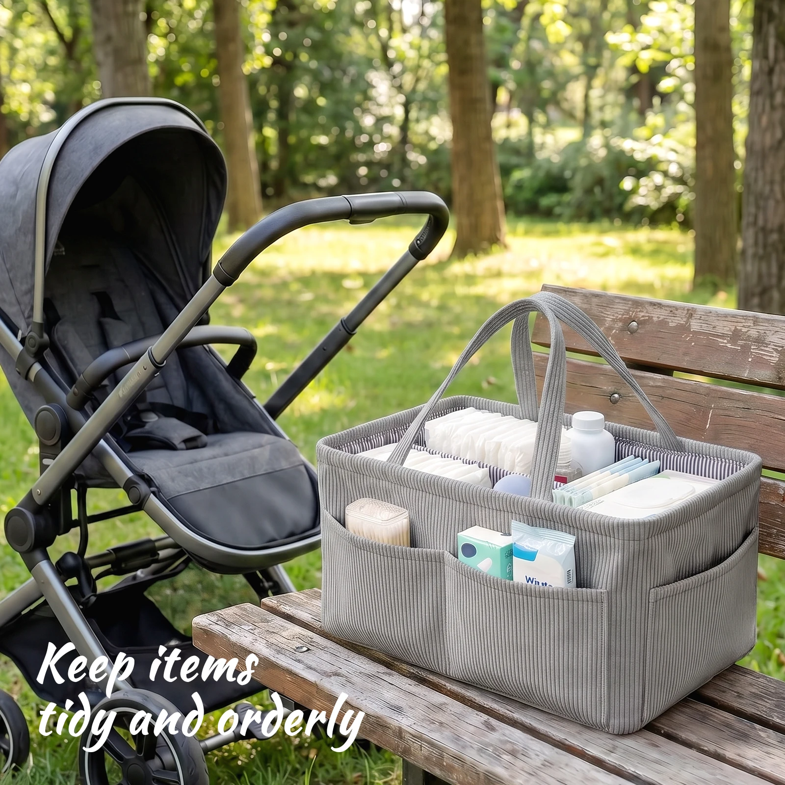 Baby Nappy Caddy Organizer Fol - Baby Nursery Organization Ideas ulasan dan harga