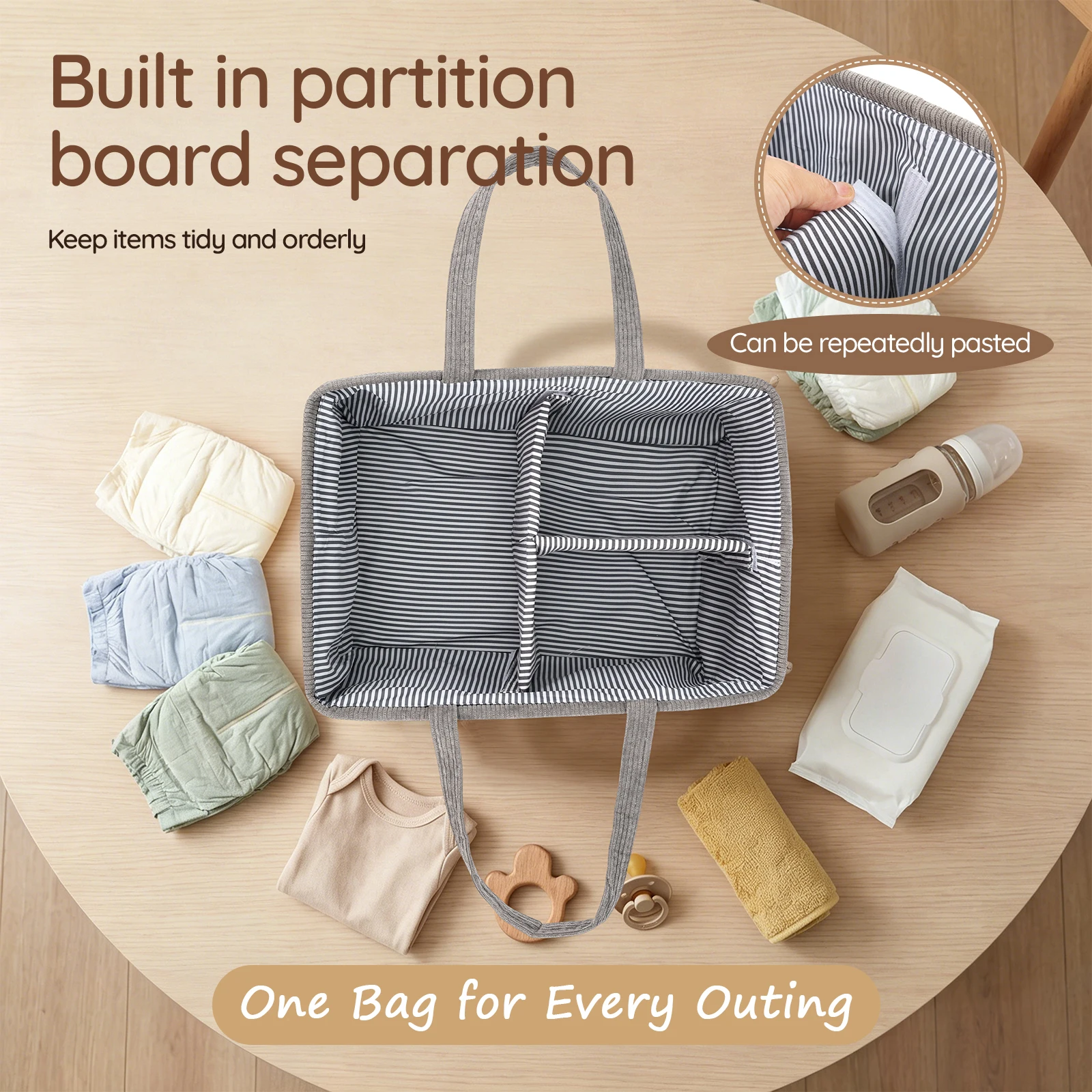 Baby Nappy Caddy Organizer Fol - Baby Nursery Organization Ideas ulasan dan harga