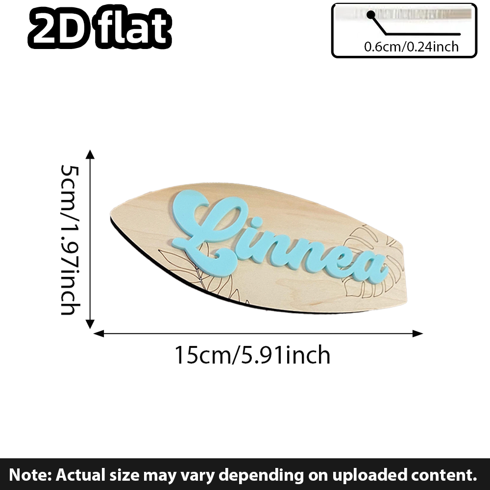 Surfboard Baby Name Signboard  - Baby Nursery Room ulasan dan harga