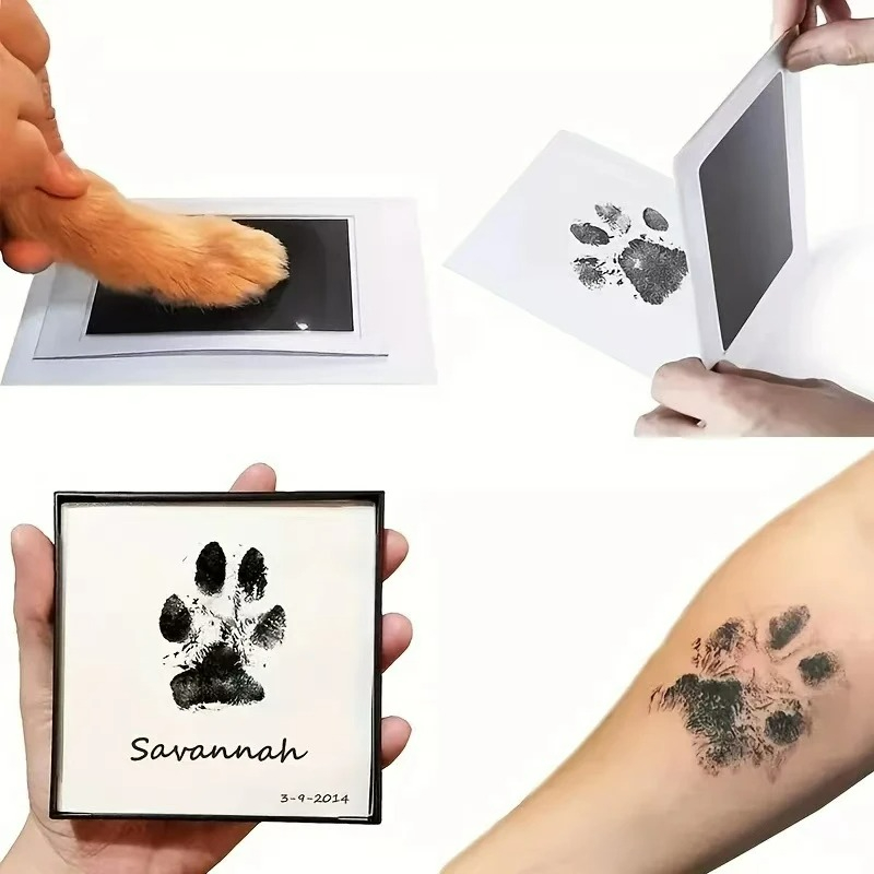 1/2 Set Pet Handprint Footprin - Footprint Ink Kit ulasan dan harga