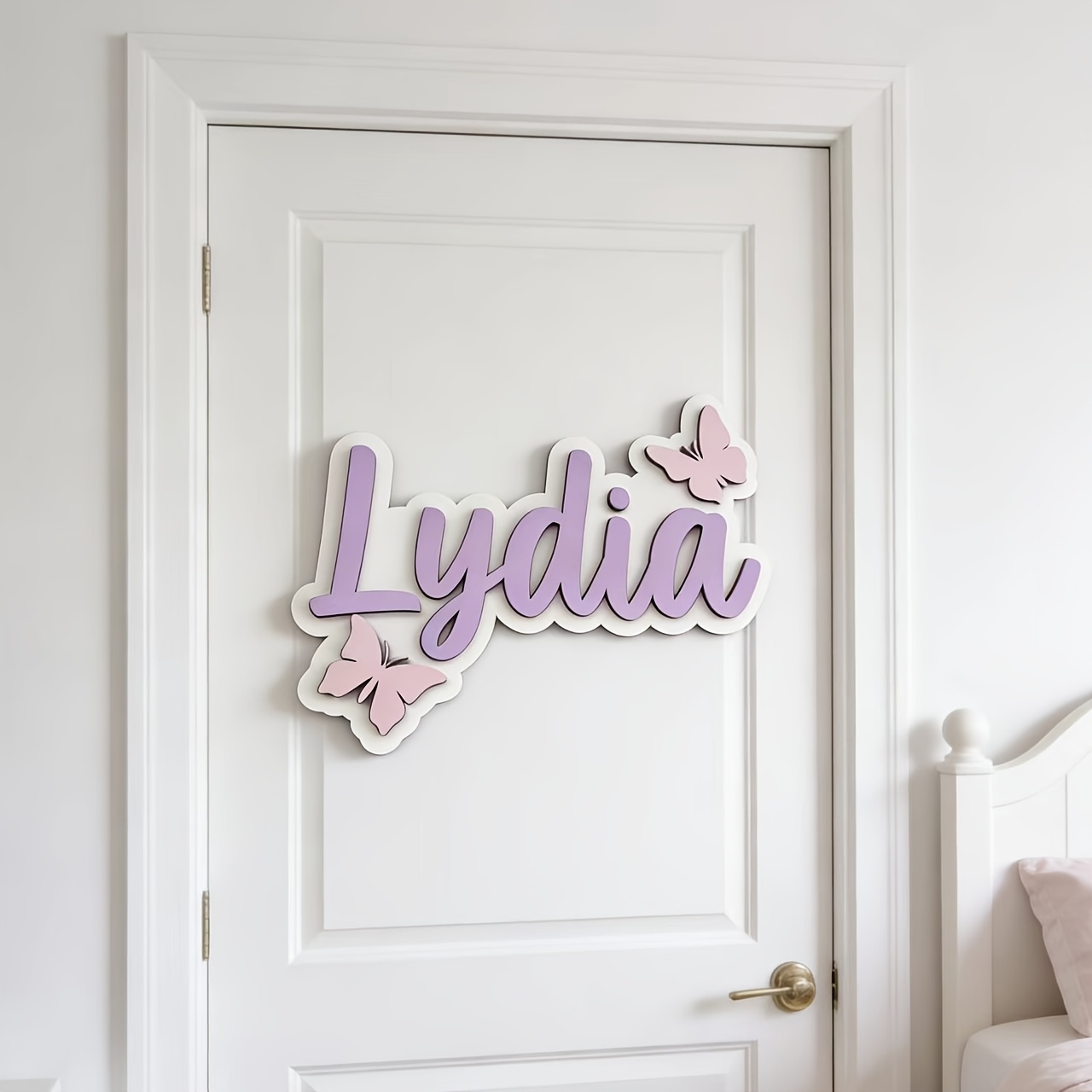 Personalized Blue & Pink Butte - Baby Nursery Room ulasan dan harga