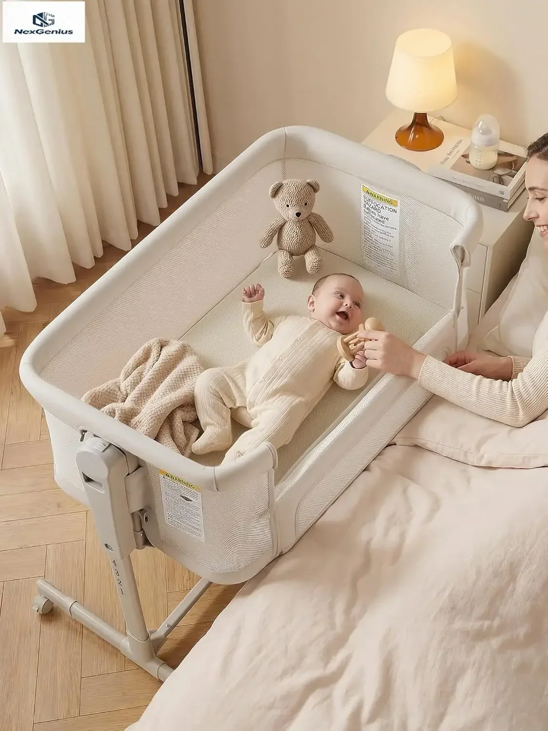 Baby Bassinet Bedside Sleeper  - Bassinet Bedside Sleeper ulasan dan harga