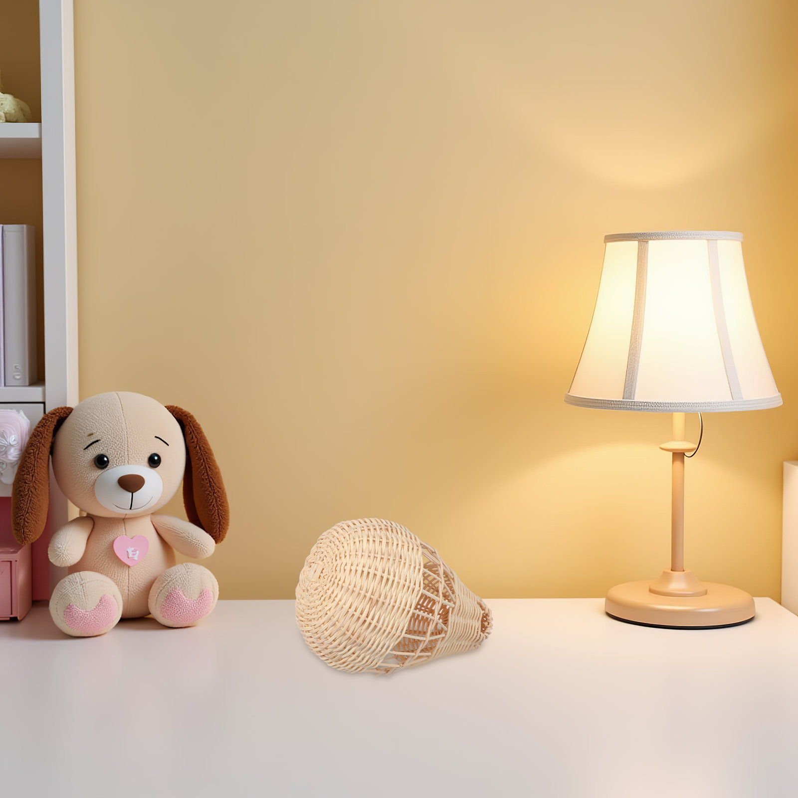 Hand-Woven Rattan Hot Air Ball - Baby Nursery Hot Air Balloon ulasan dan harga