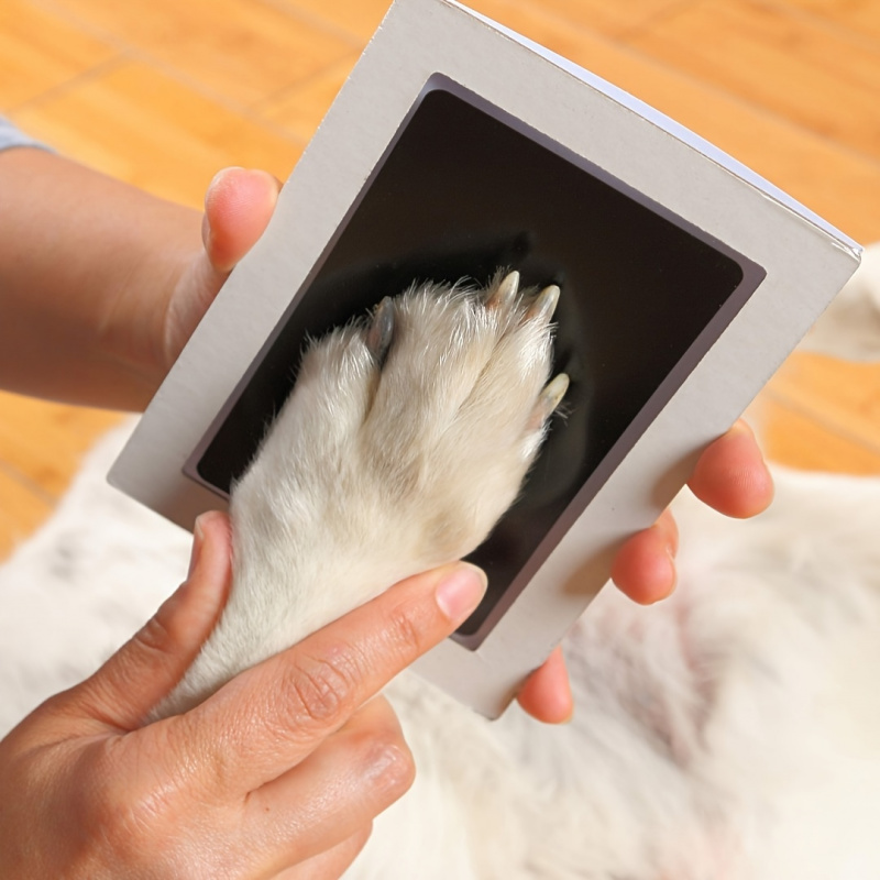The Pet Paw Print Kit Comes Wi - Footprint Ink Kit ulasan dan harga