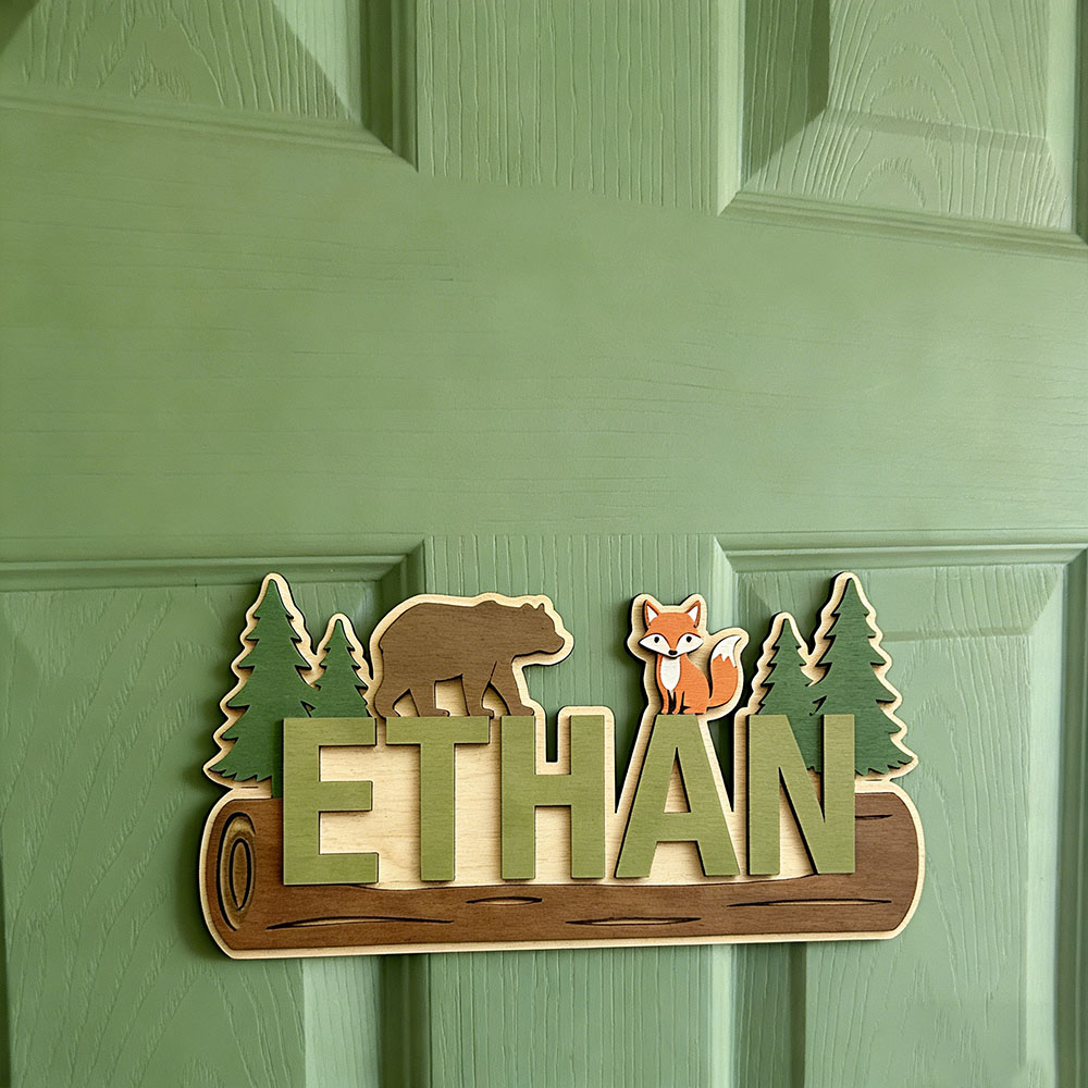Woodland Forest Animal Persona - Baby Nursery Usa ulasan dan harga