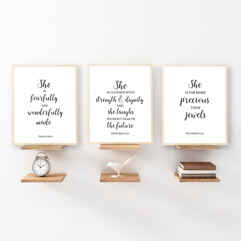 Bible Verses Quote Christian W - Baby Nursery Quotes Wall Art ulasan dan harga