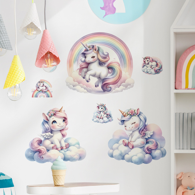 Unicorn Decorative Vinyl Child - Baby Nursery Ideas Girl ulasan dan harga