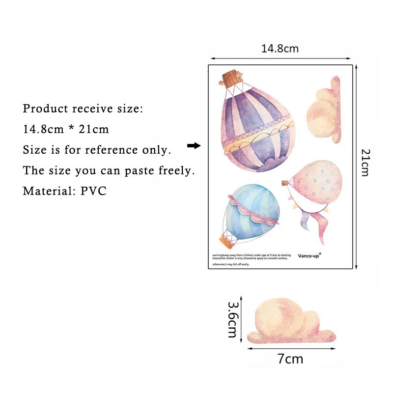 Creative Colorful Hot Air Ball - Baby Nursery Hot Air Balloon ulasan dan harga