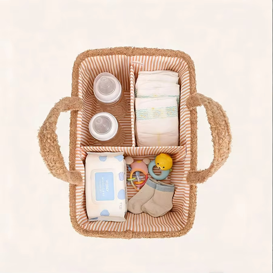 Eddy Fleece Baby Diaper Caddy  - Baby Nursery Organization Ideas ulasan dan harga