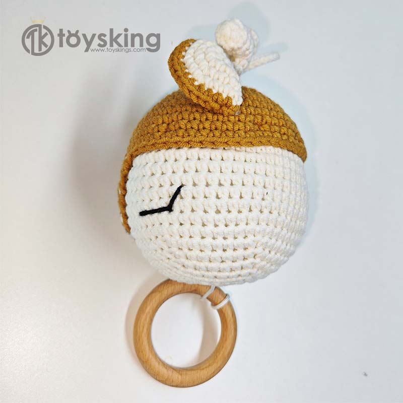 Handmade Crochet Deer Style Mu - Baby Nursery Music ulasan dan harga