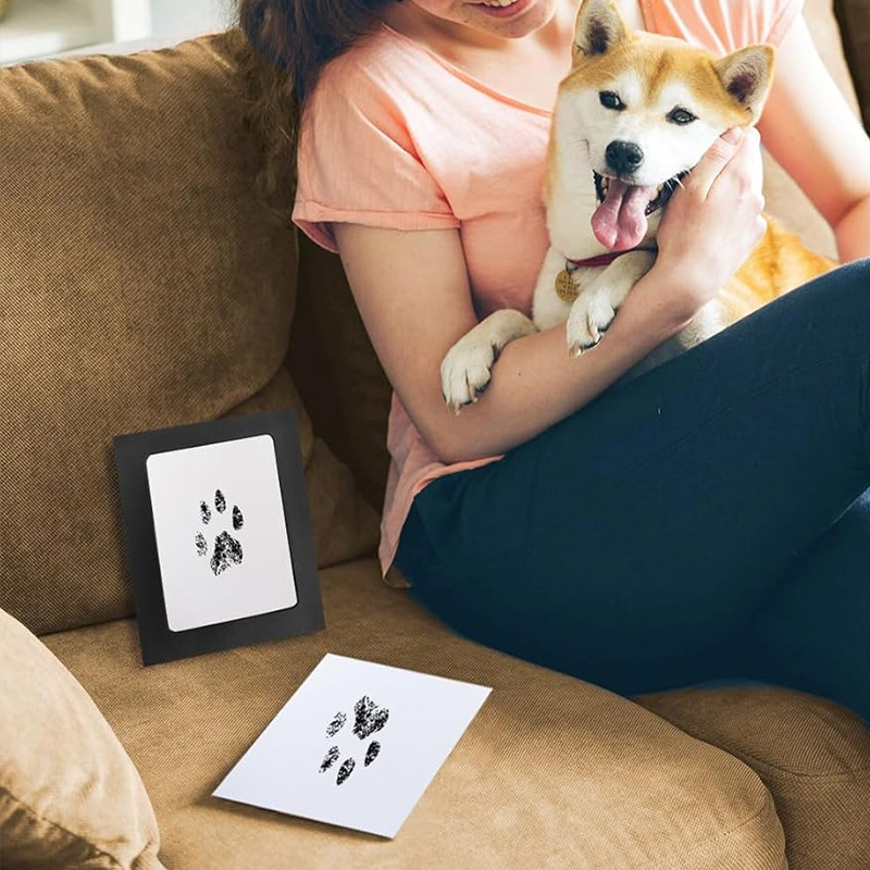 Pet Dog Cat Paw Print Ink Set  - Footprint Ink Kit ulasan dan harga