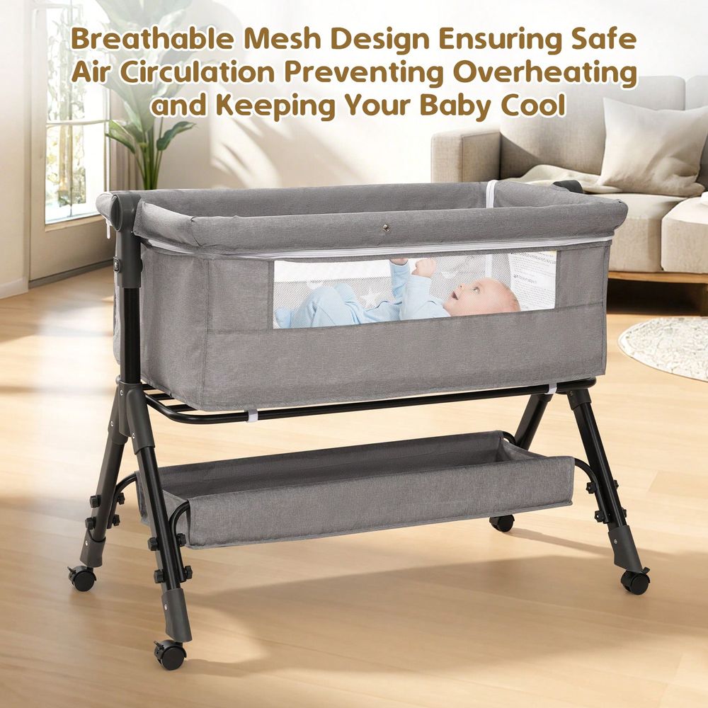 Baby Bassinet Bedside Sleeper, - Bassinet Bedside Sleeper ulasan dan harga