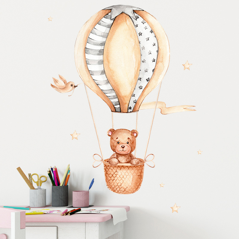 Little Bear Hot Air Balloon Wa - Baby Nursery Hot Air Balloon ulasan dan harga