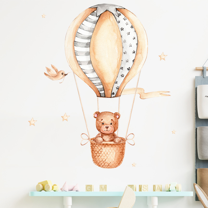Little Bear Hot Air Balloon Wa - Baby Nursery Hot Air Balloon ulasan dan harga