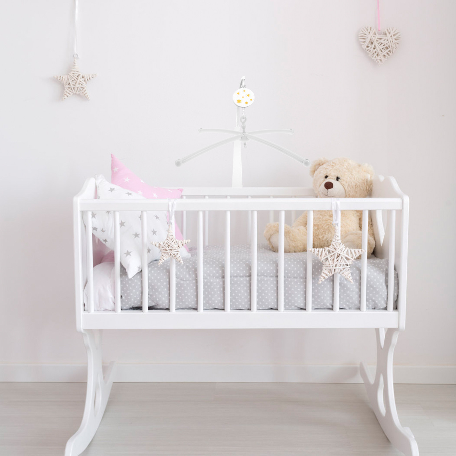 Baby Crib Mobile Cross Musical - Baby Nursery Music ulasan dan harga