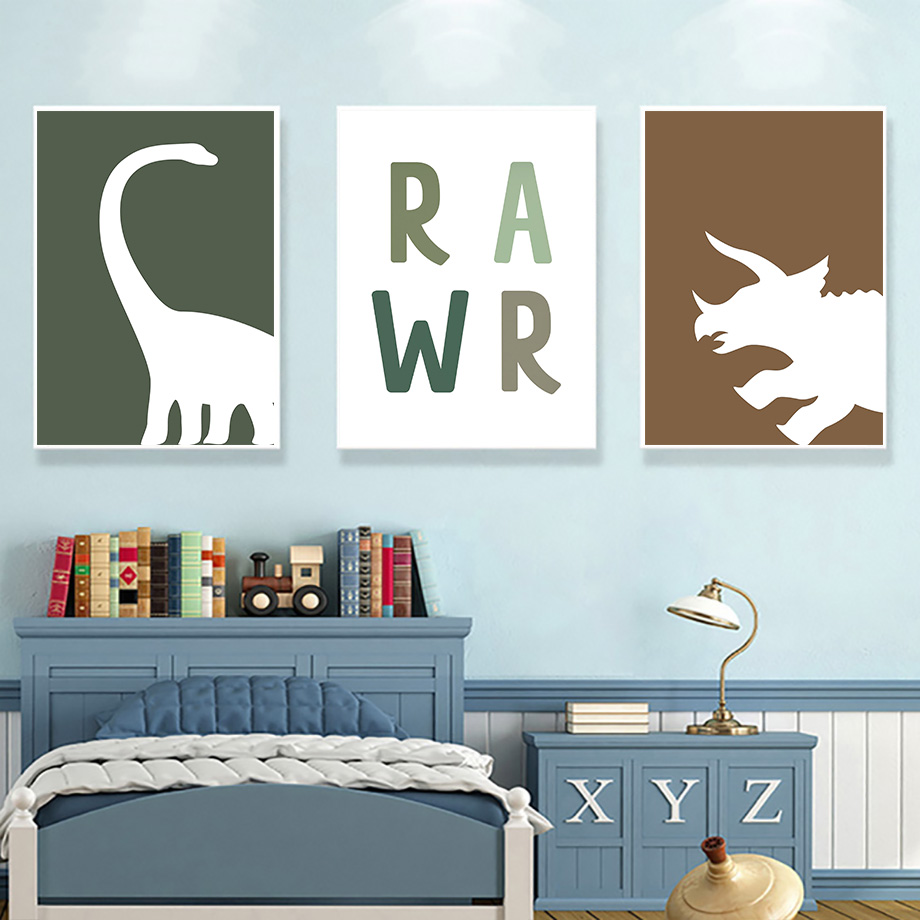 Jurassic Dinosaur Tyrannosauru - Baby Nursery Quotes Wall Art ulasan dan harga
