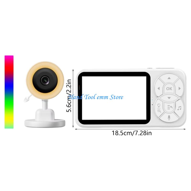 H37F Wireless Baby Video Monit - Baby Nursery Hours ulasan dan harga