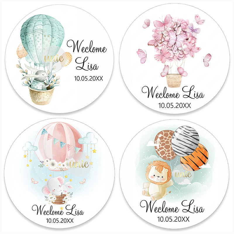Custom Welcome Baby  Hot Air B - Baby Nursery Hot Air Balloon ulasan dan harga
