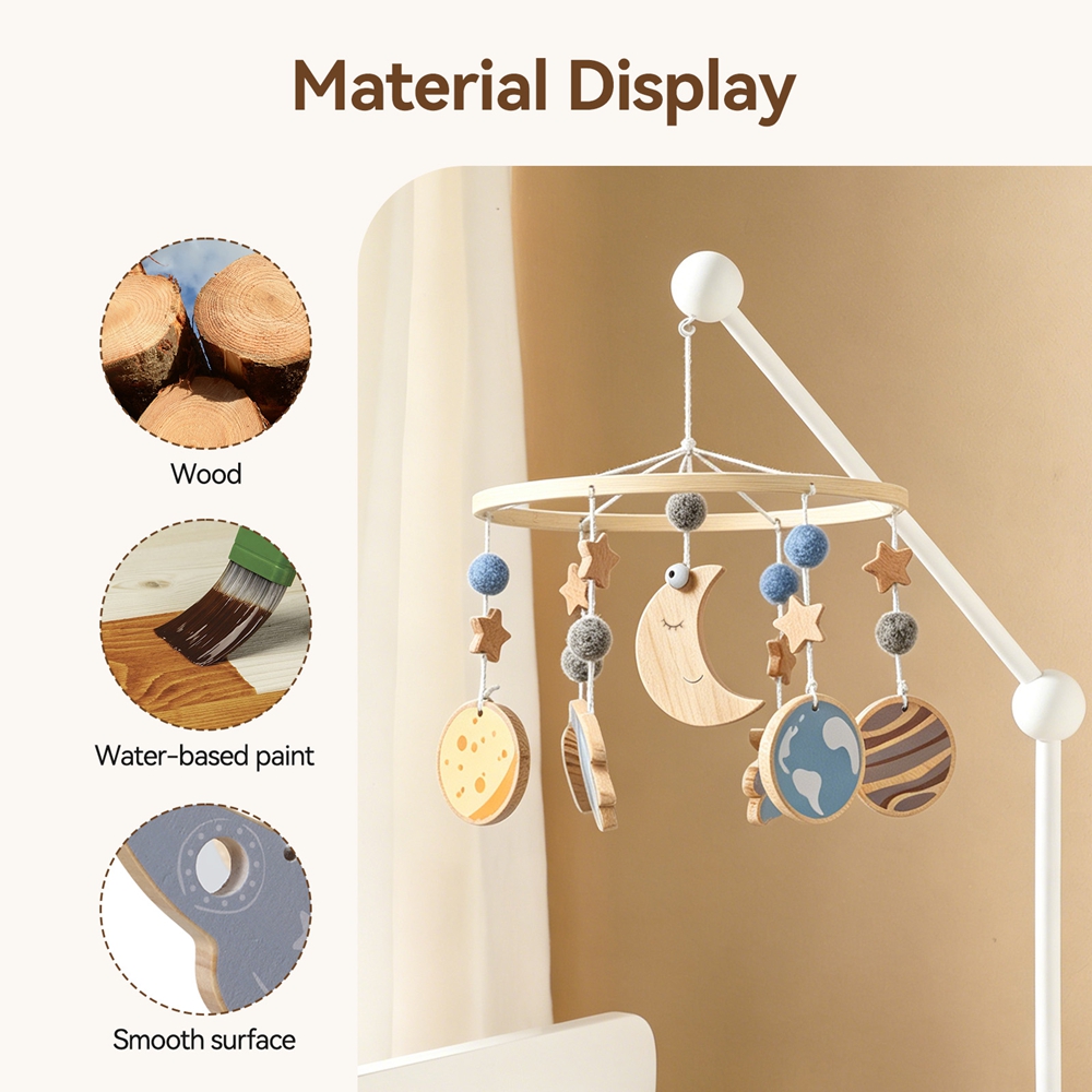 0-12M Newborn Nursery Decorati - Baby Nursery Music ulasan dan harga