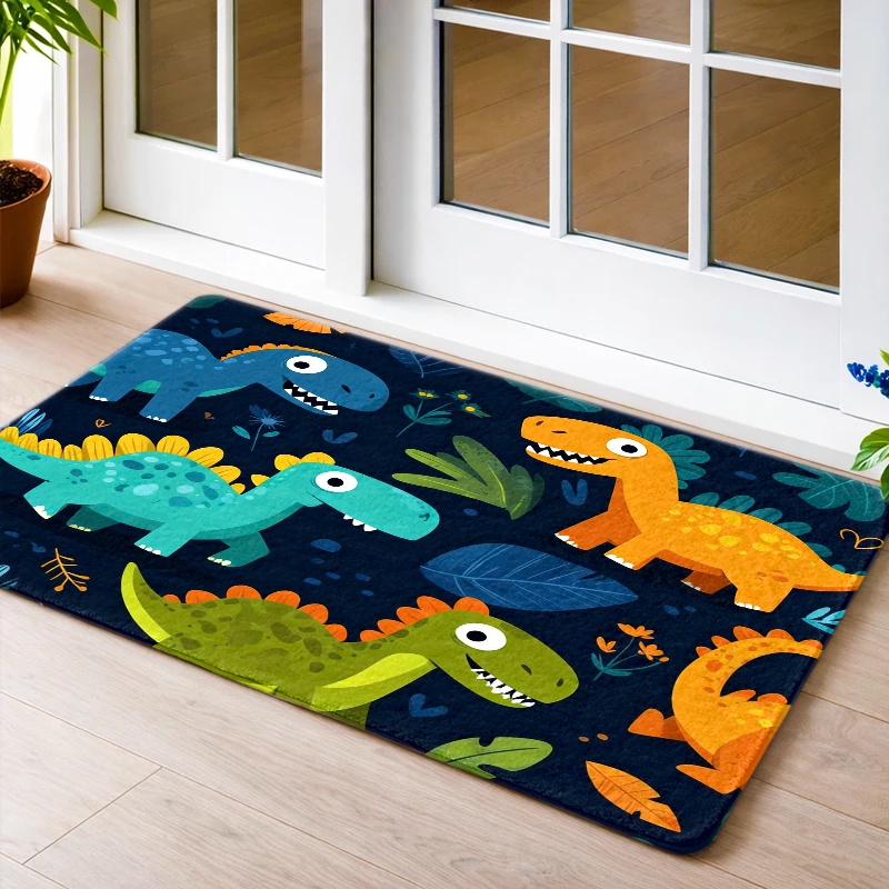 Waterproof Dinosaur Play Mat f - Baby Nursery Jungle Rug ulasan dan harga