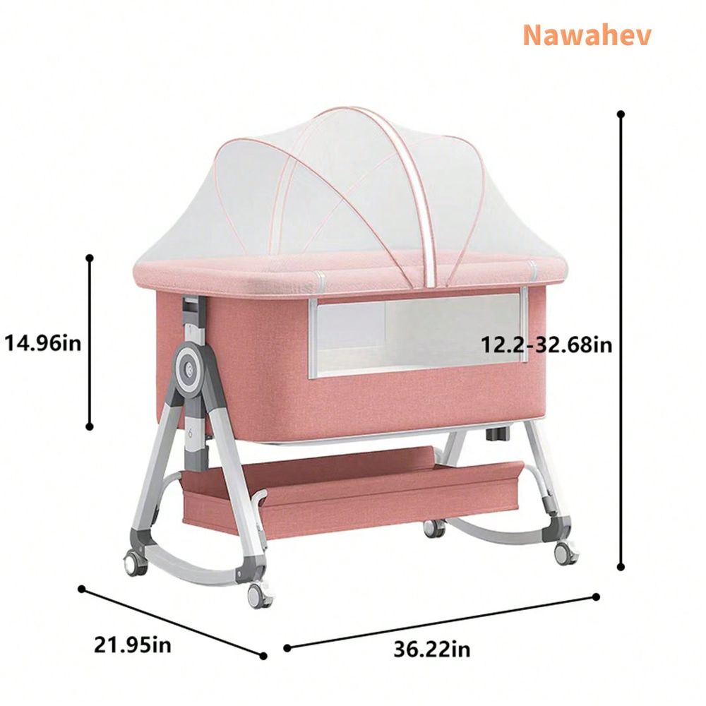 4In1 Baby Bassinet Bedside Sle - Bassinet Bedside Sleeper ulasan dan harga