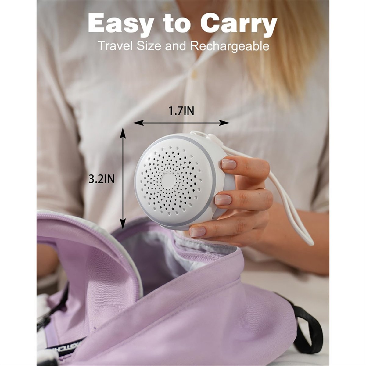 DTC5 White Noise Sound Machine - Baby Sound Machine White ulasan dan harga