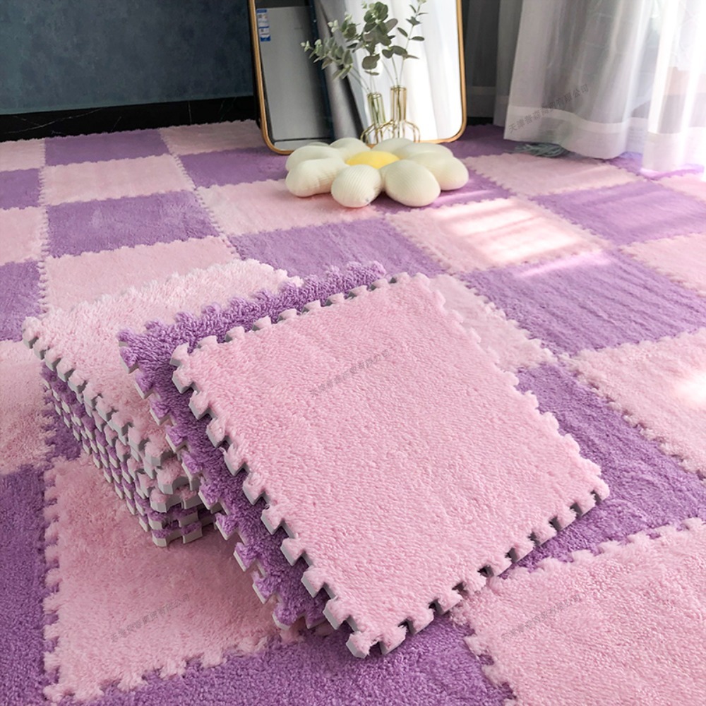 20Pcs Soft Plush Puzzle Floor  - Baby Nursery Music ulasan dan harga