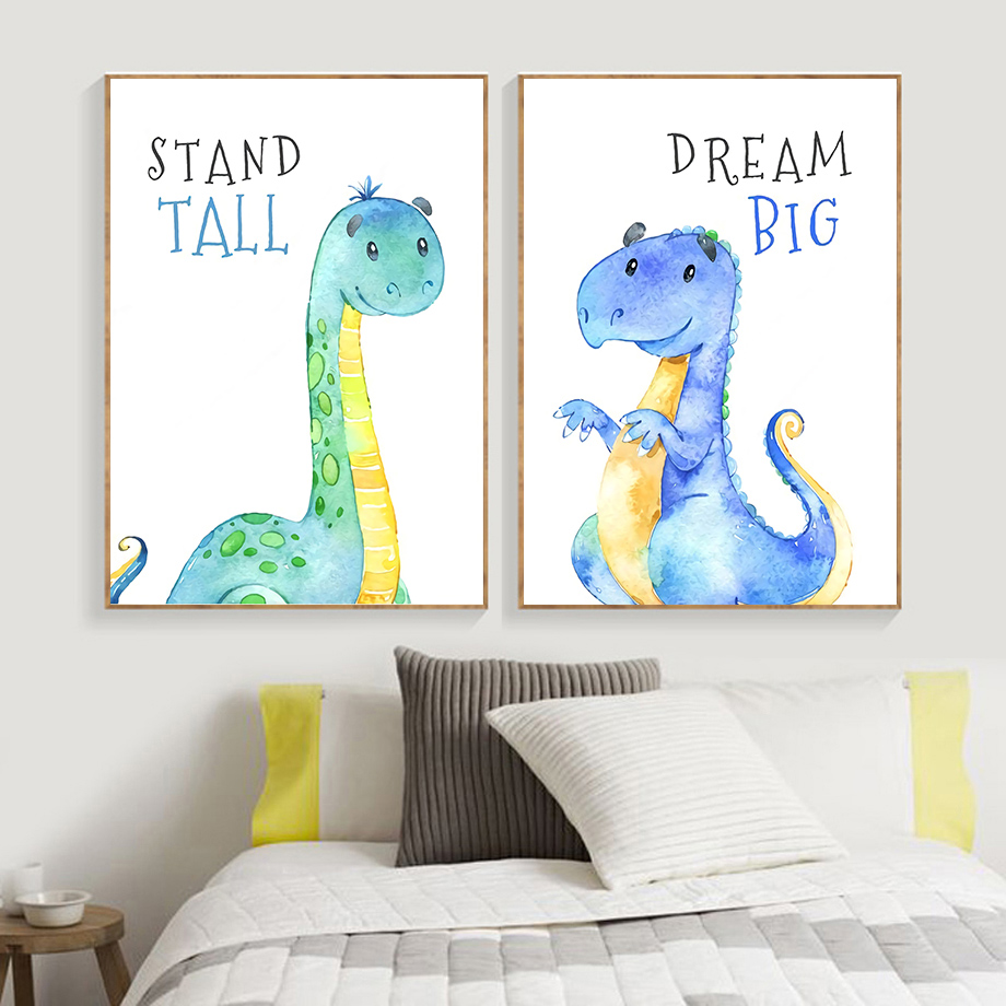 Cartoon Dinosaur Quotes Wall A - Baby Nursery Quotes Wall Art ulasan dan harga