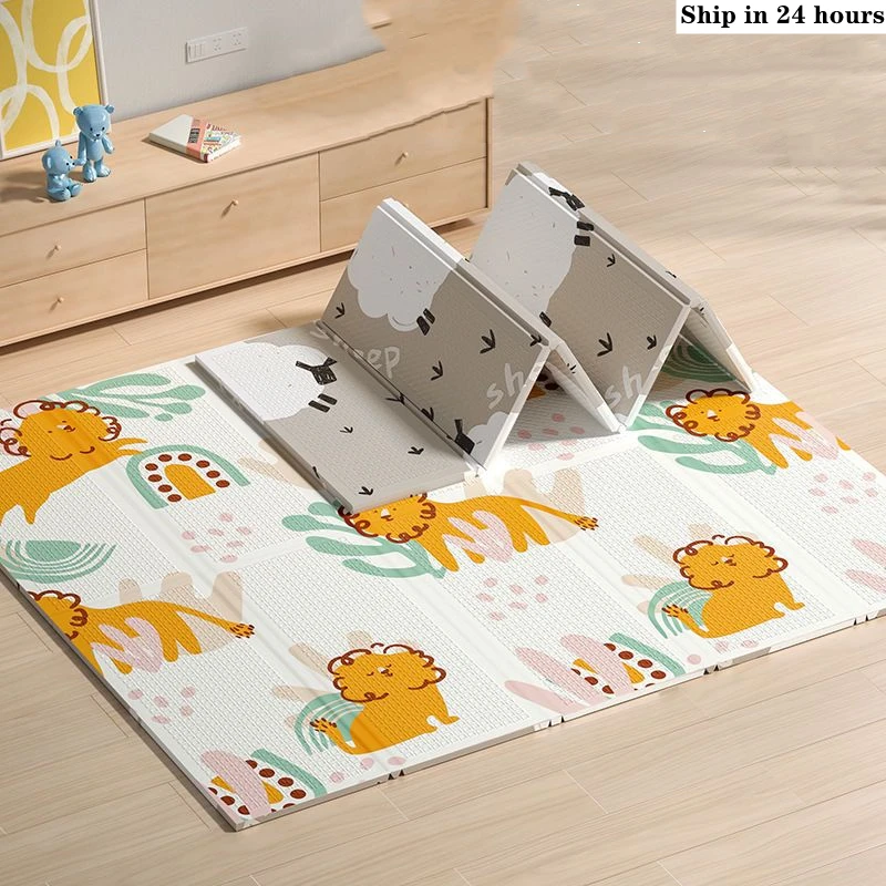 Baby Play Mats Foldable Xpe Pu - Baby Nursery Music ulasan dan harga