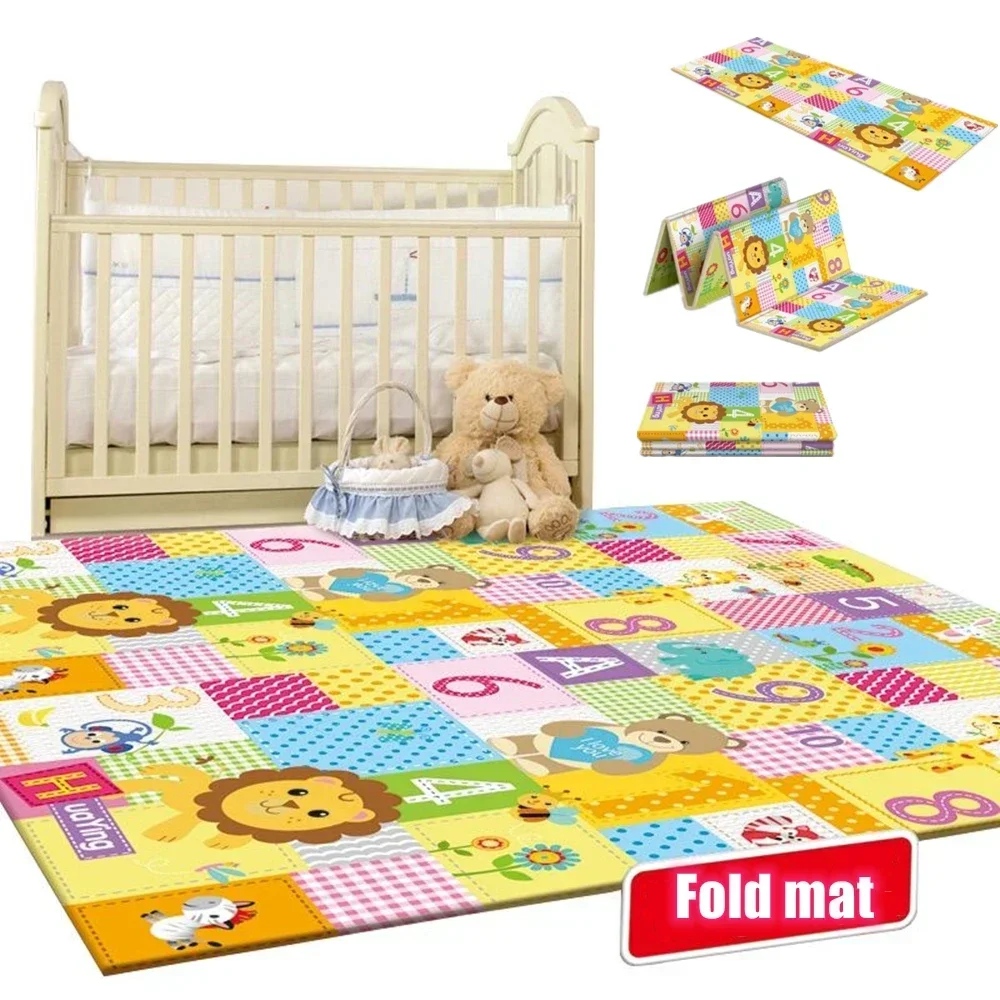 Baby Play Mats Foldable Xpe Pu - Baby Nursery Music ulasan dan harga