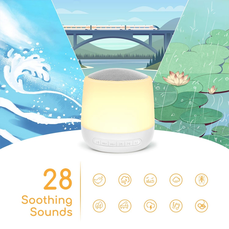 B53C Baby Sound Machine White  - Baby Sound Machine White ulasan dan harga