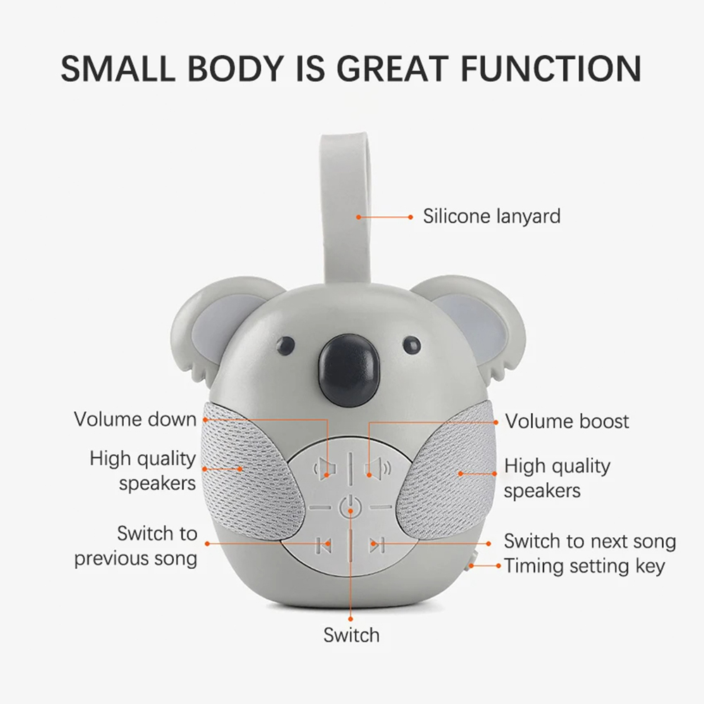 Baby White Noise & Lullaby Sou - Baby Sound Machine White ulasan dan harga
