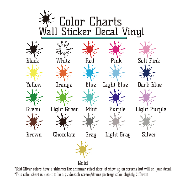 Botanical Leaf Floral Wall Sti - Baby Nursery Vinyl Wall Stickers ulasan dan harga