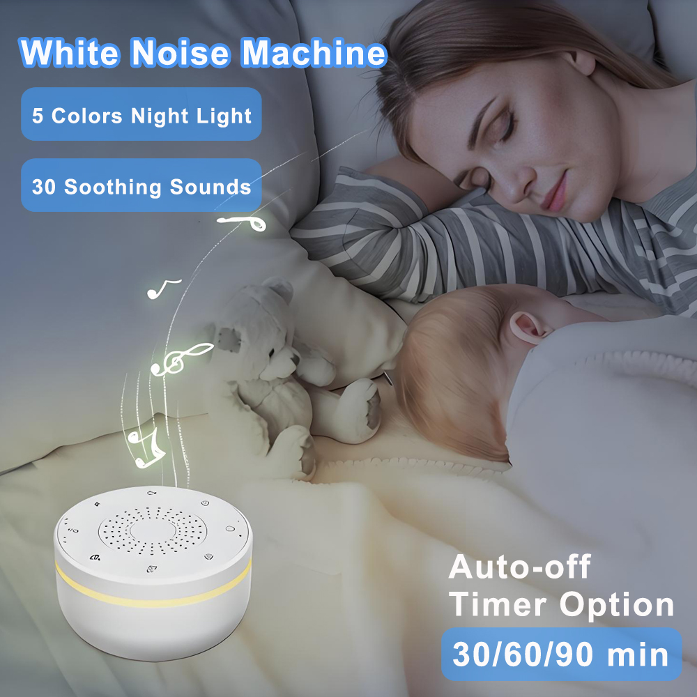 Baby White Noise Machine USB R - Baby Sound Machine White ulasan dan harga