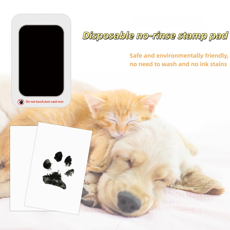 Inkless Pet Paw Print Kit Ink  - Footprint Ink Kit ulasan dan harga