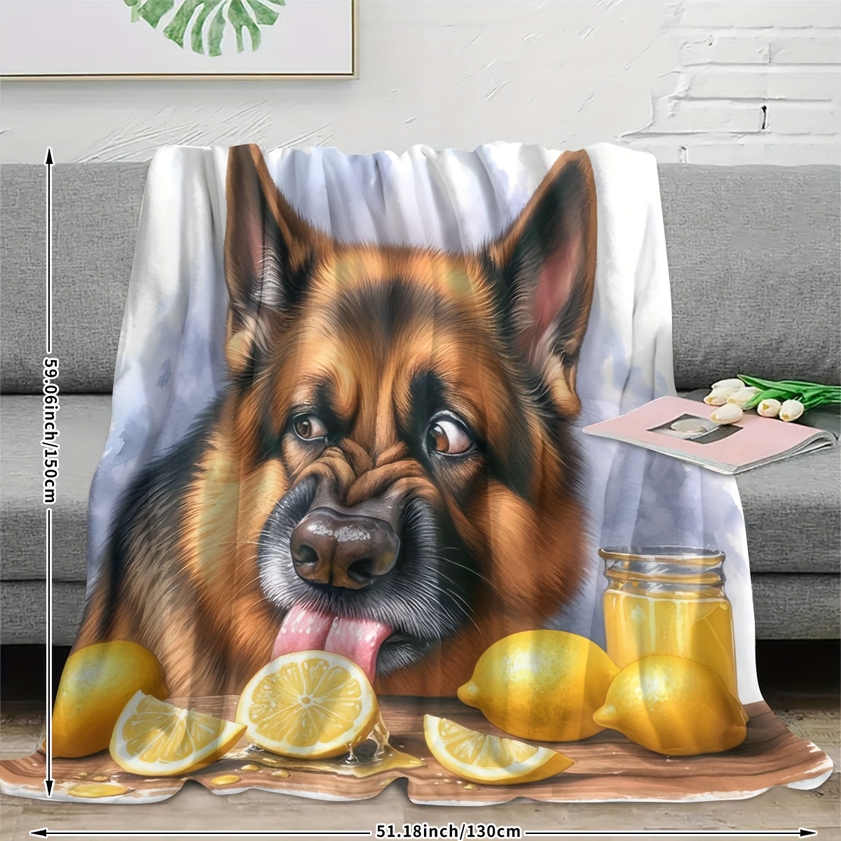 Artistic German Shepherd Dog P - Baby Nursery In Hospital ulasan dan harga