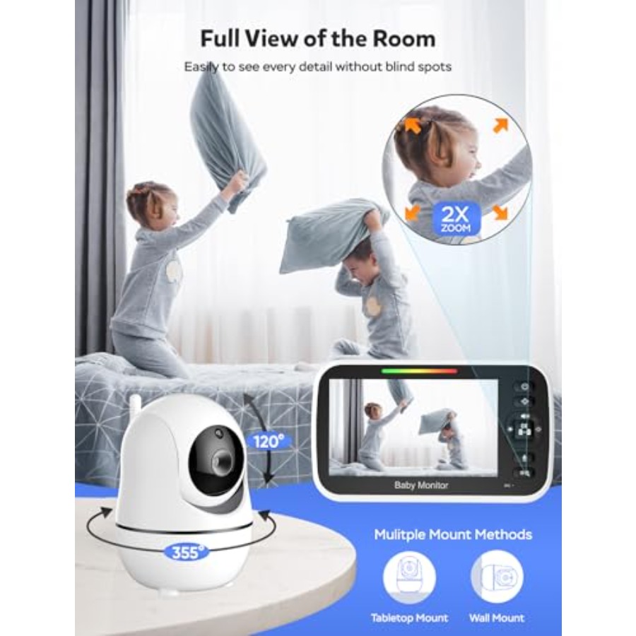 Baby monitor for nursery use,  - Baby Nursery Hours ulasan dan harga