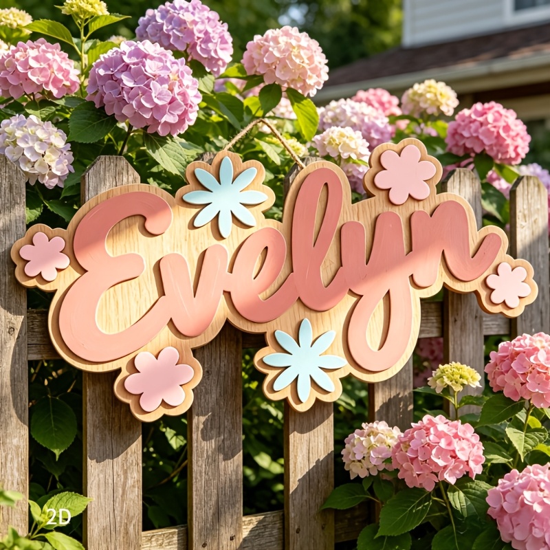 Personalized Floral Themed Nam - Baby Nursery Room ulasan dan harga