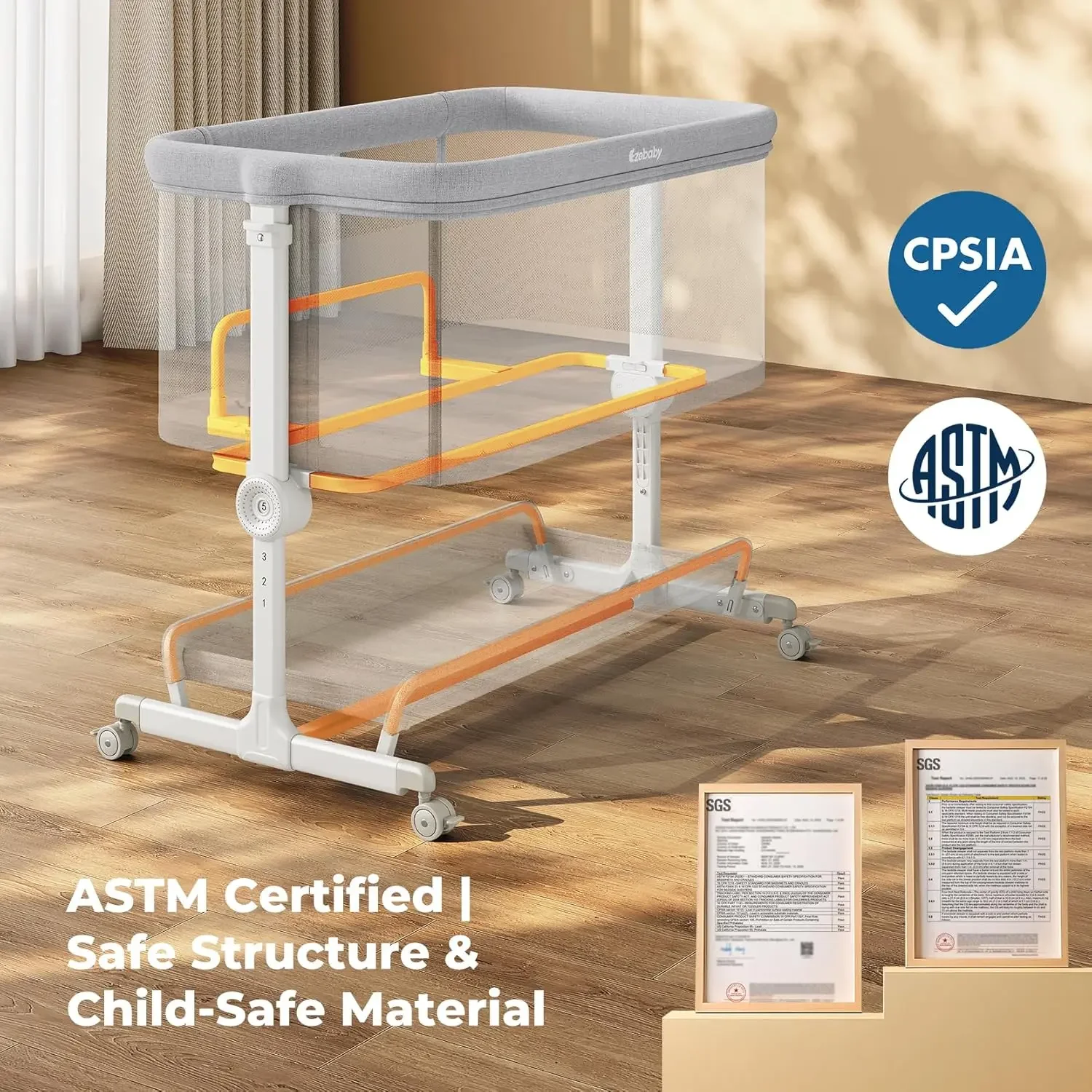 Baby Bassinets Bedside Sleeper - Bassinet Bedside Sleeper ulasan dan harga